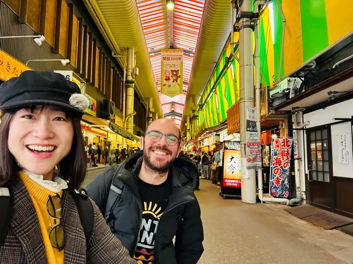 Guests with Yuri in Kanazawa