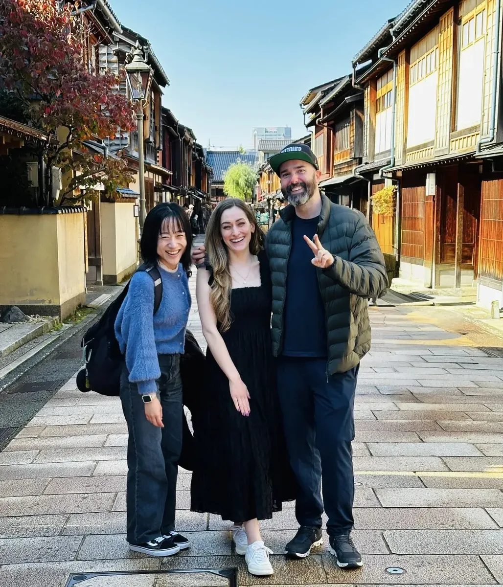 Guests with Yuri in Kanazawa